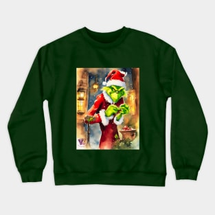 Grinch Scrooge Crewneck Sweatshirt
